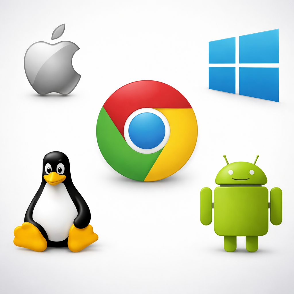 多平台支持图标